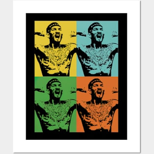 Retro The Blessed Man Max Holloway Posters and Art